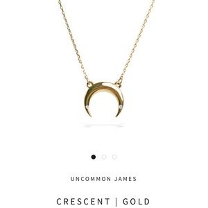 Uncommon James Gold Crescent Necklace - NWT!